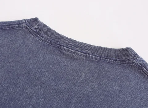 UETEEY Мужская Oversize Футболка из Хлопка — фото модели