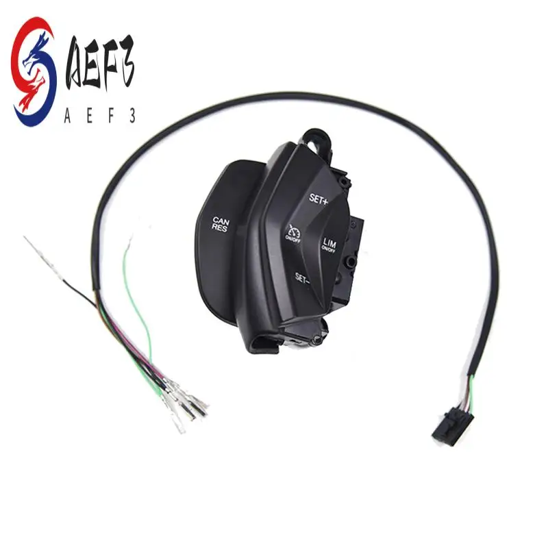 

AEF3-переключатель управления скоростью рулевого колеса автомобиля с логотипом для Ford Focus Kuga 2012-2015 системы круиз-контроля