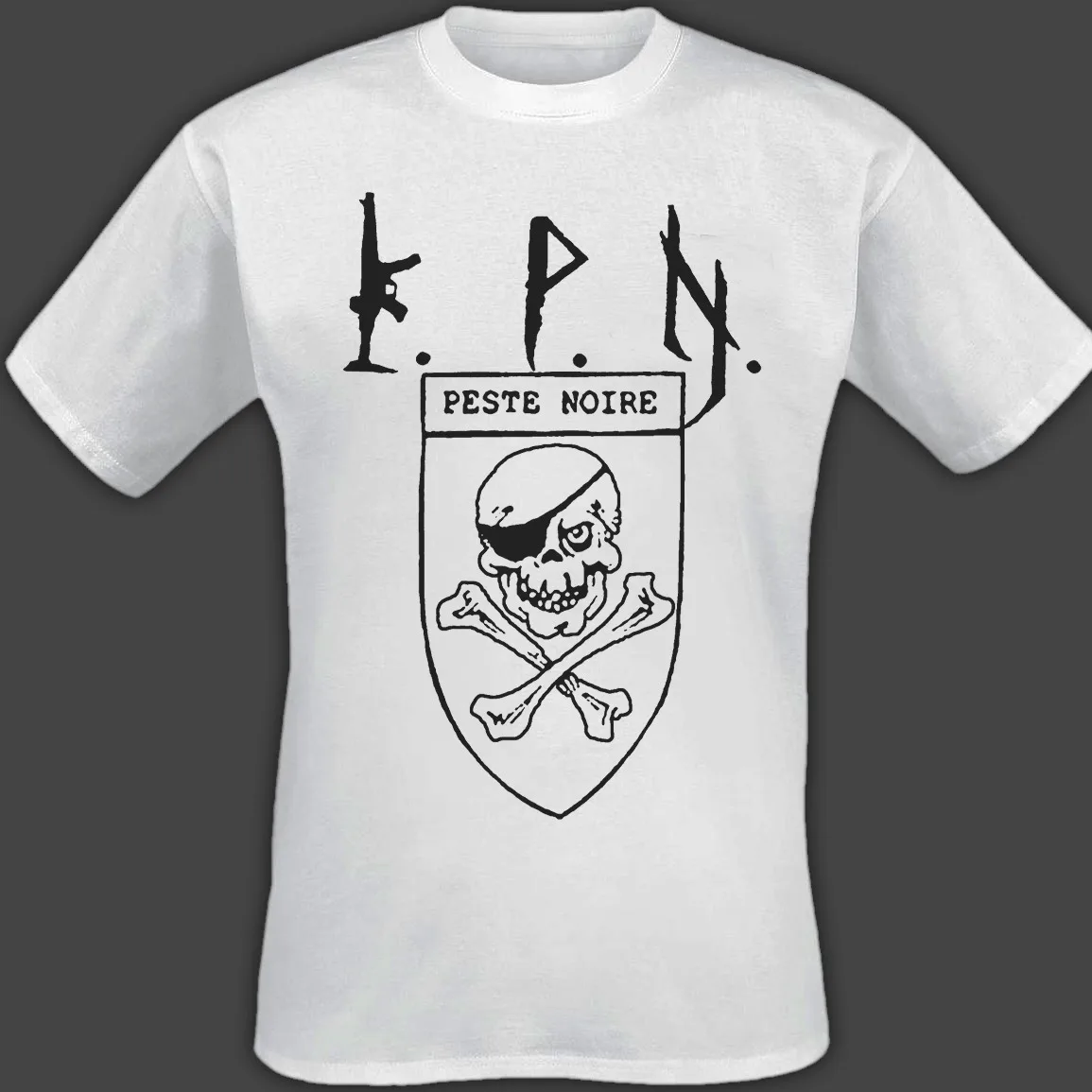 NEW Peste Noire band artwork WHITE T-shirt Unisex cotton All sizes JJ3369