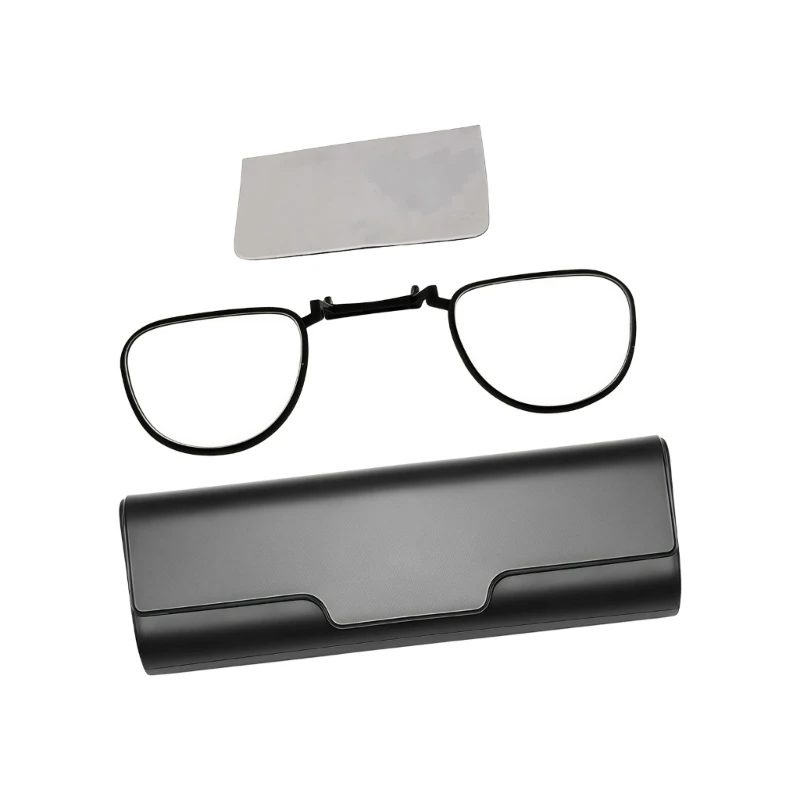 Prescription Insert Frame for Xbx A01 Glasses, Open Insert Holder with Clip-In Bridge Form, Carry Case and Cleaning Cloth D2RC