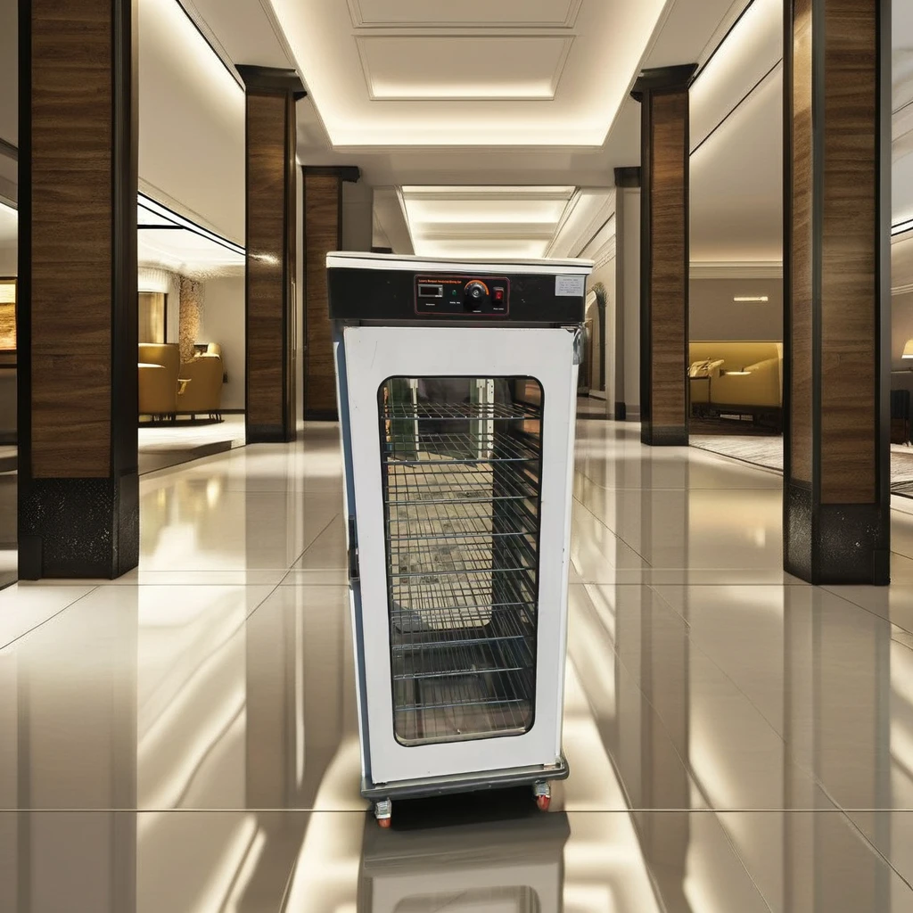 11-Layer Upright Mobile Insulated Dining Car Food Warmer For Sale Product Type Food Processing Machinery