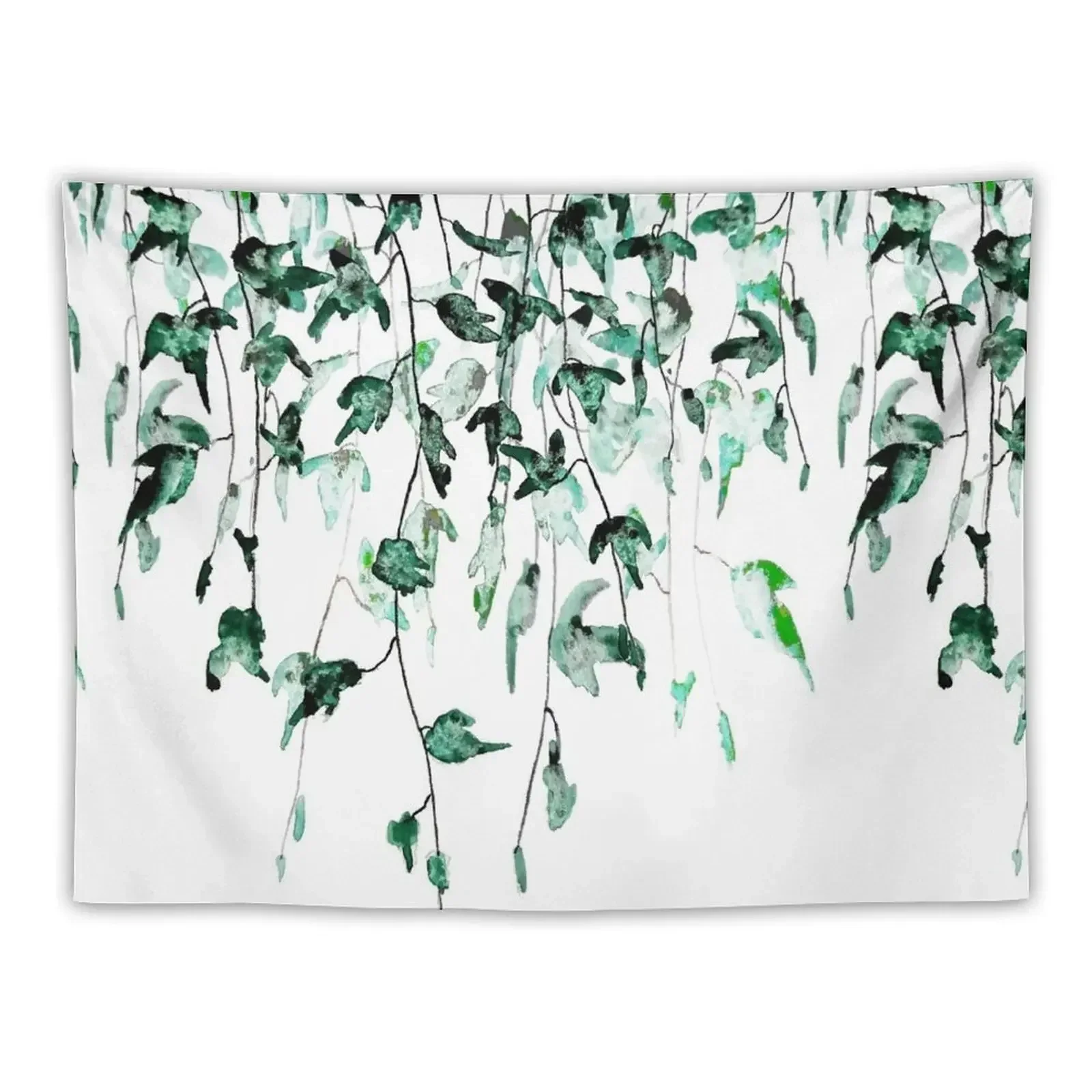 

Ivy on the wall watercolor Tapestry Kawaii Room Decor Bedrooms Decorations Tapestry