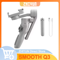 ZHIYUN SMOOTH Q3 Smartphone Gimbal Stabilizer 3-Axis Portable Selfie Stick for iPhone 14 pro max Xiaomi Huawei
