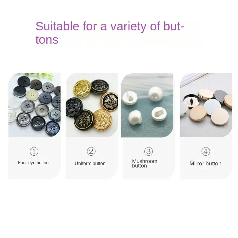 New Electric Neck Winding Machine PP Wire Button Winding Machine Button Machine Ordinary Shirt Clothes
