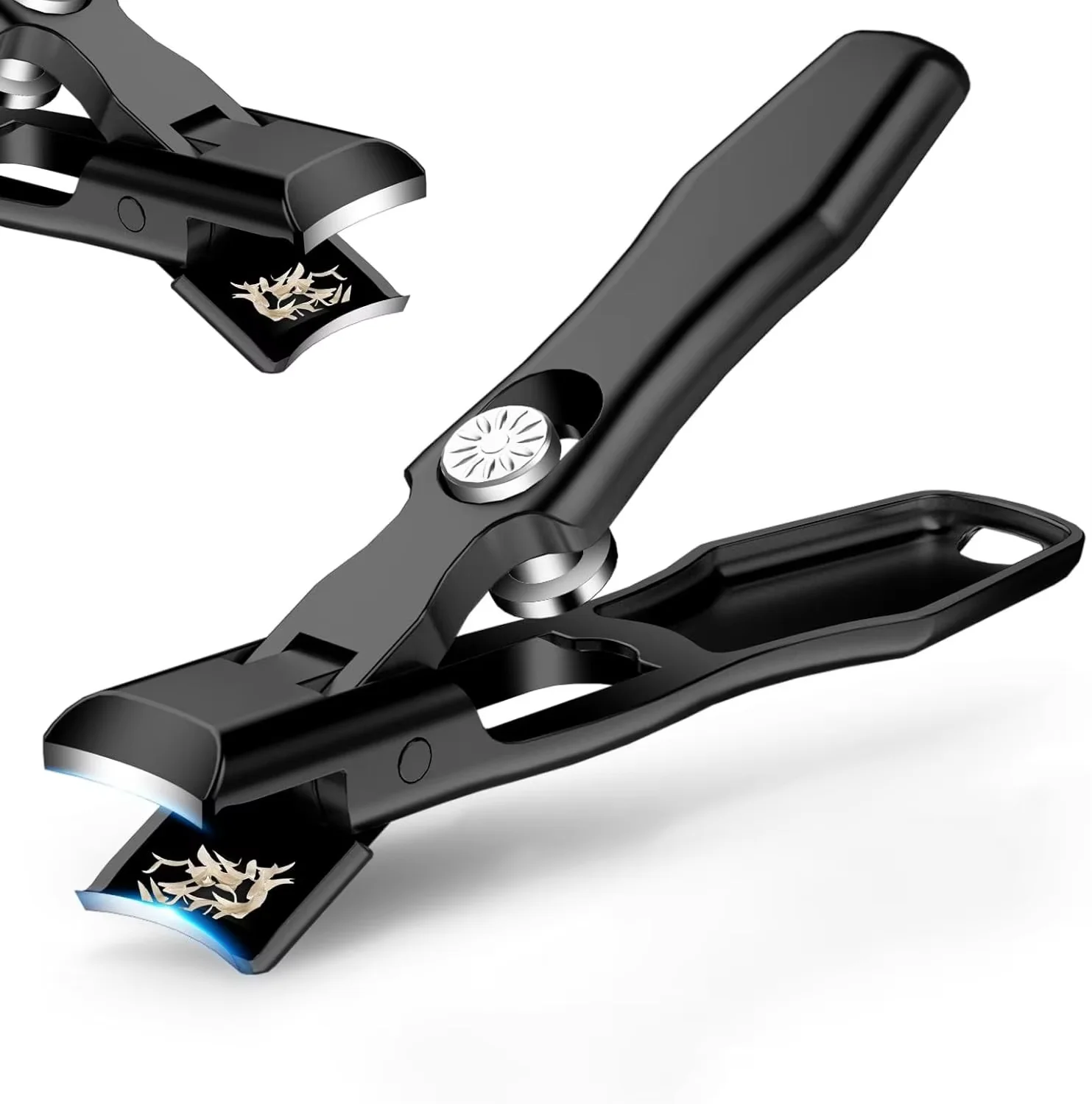 

Professional large-opening nail clippers, exquisitely crafted slanted and flat nail clippers splash-proof high-quality nail care