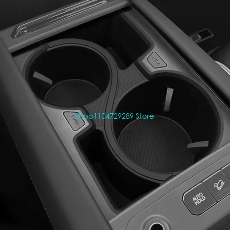 D8KE تركيب سريع لوحدة التحكم المركزية للسيارة، منظم أكواب مقاوم للصدمات لـ EV9 #2