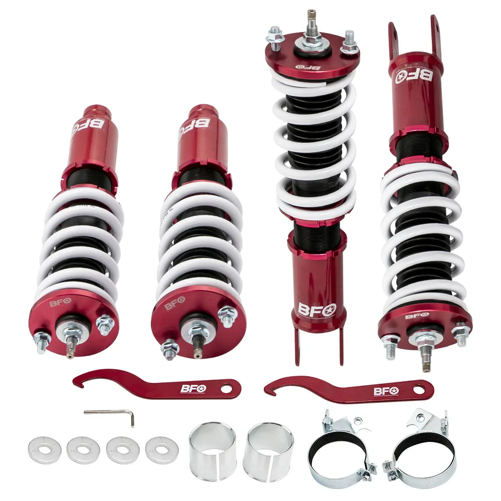 BFO Coilovers 24 Way Damper Suspension Kit For Honda Civic 1992-2000 EG EJ EH EK