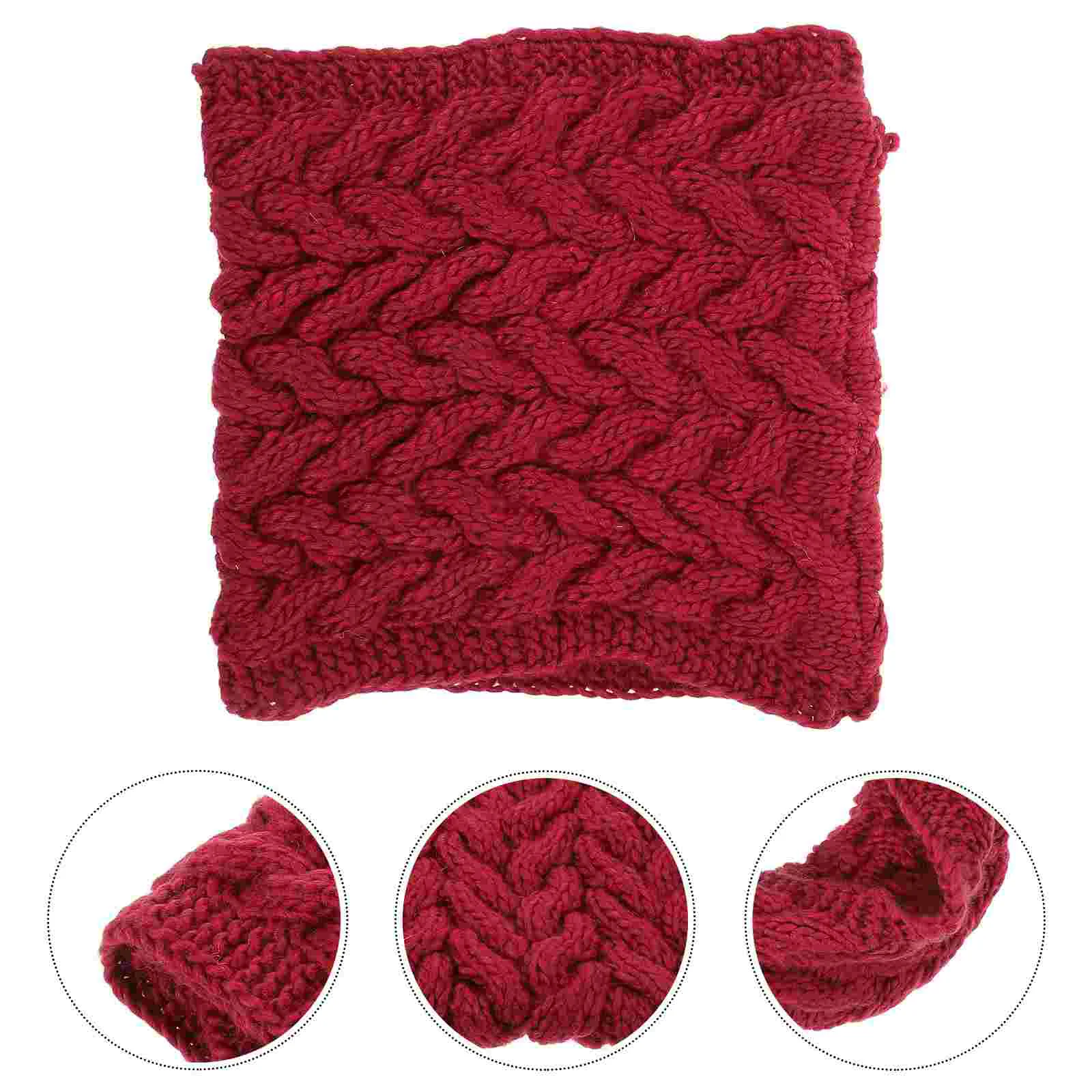 

European and American Knitted Scarf Miss Winter Scarves for Women Yarn Neck Warmer