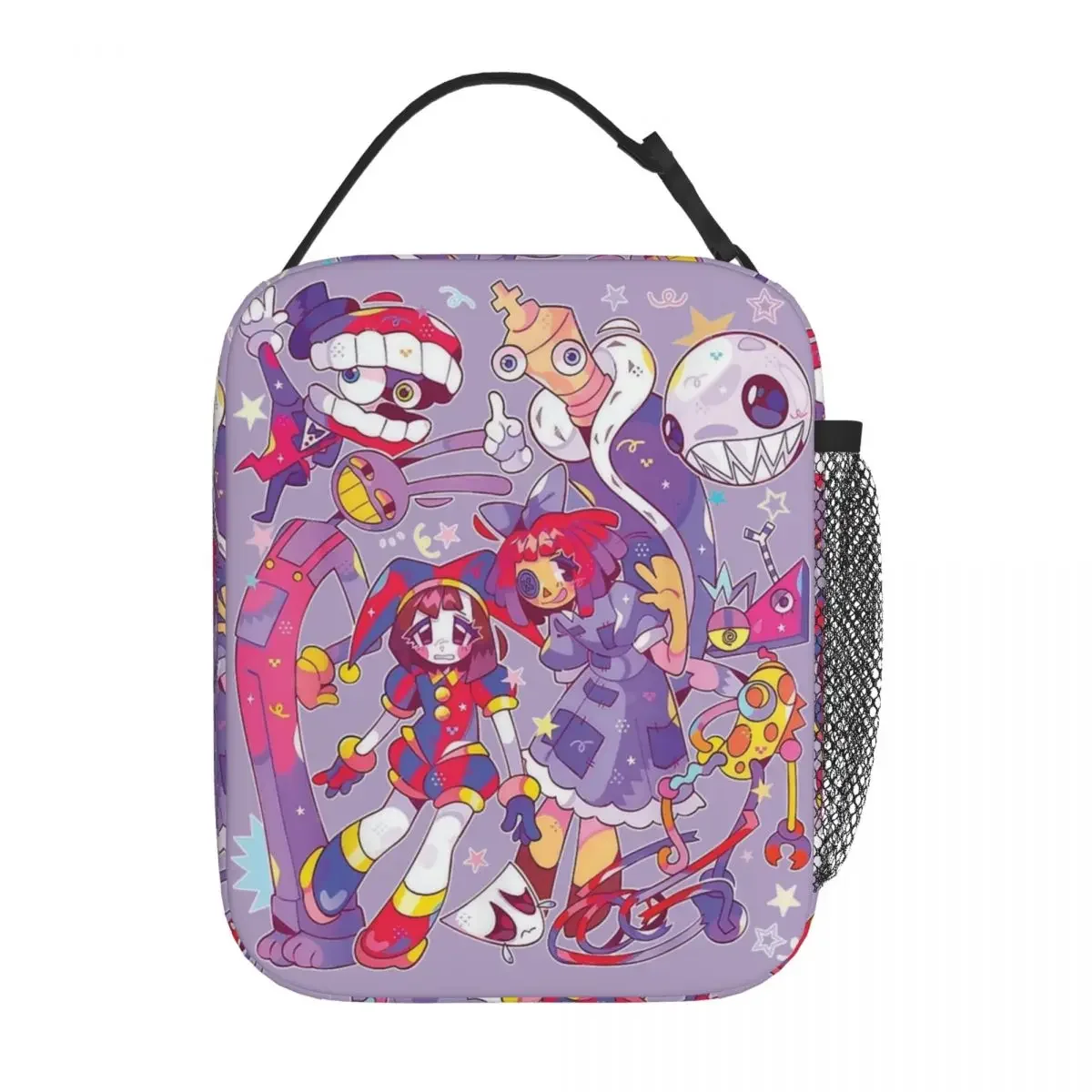 

Insulated Lunch Tote Bag The Amazing Digital Circus Merch Jax Pomni Zooble Food Box New Arrival Thermal Cooler Lunch Box