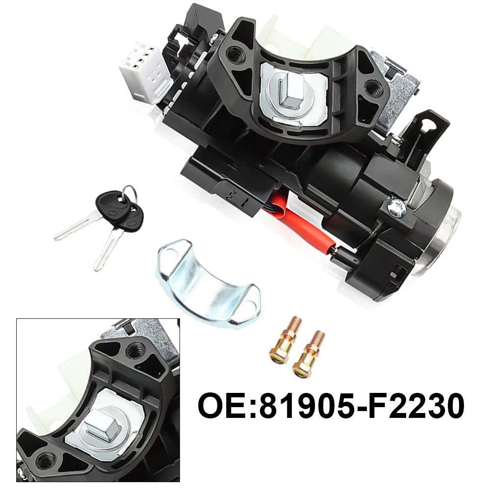 

1 комплект переключателя цилиндра замка зажигания в сборе 81905-F2230 для Hyundai Elantra 2017-2020, автомобильные аксессуары