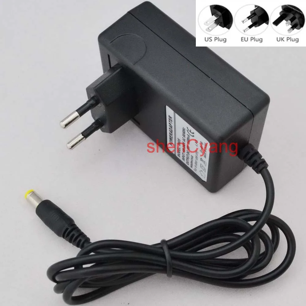 35V 500mA 0.5A AC / DC 100V-240V Converter Adapter Power Supply 5.5mm x 2.1mm-2.5mm