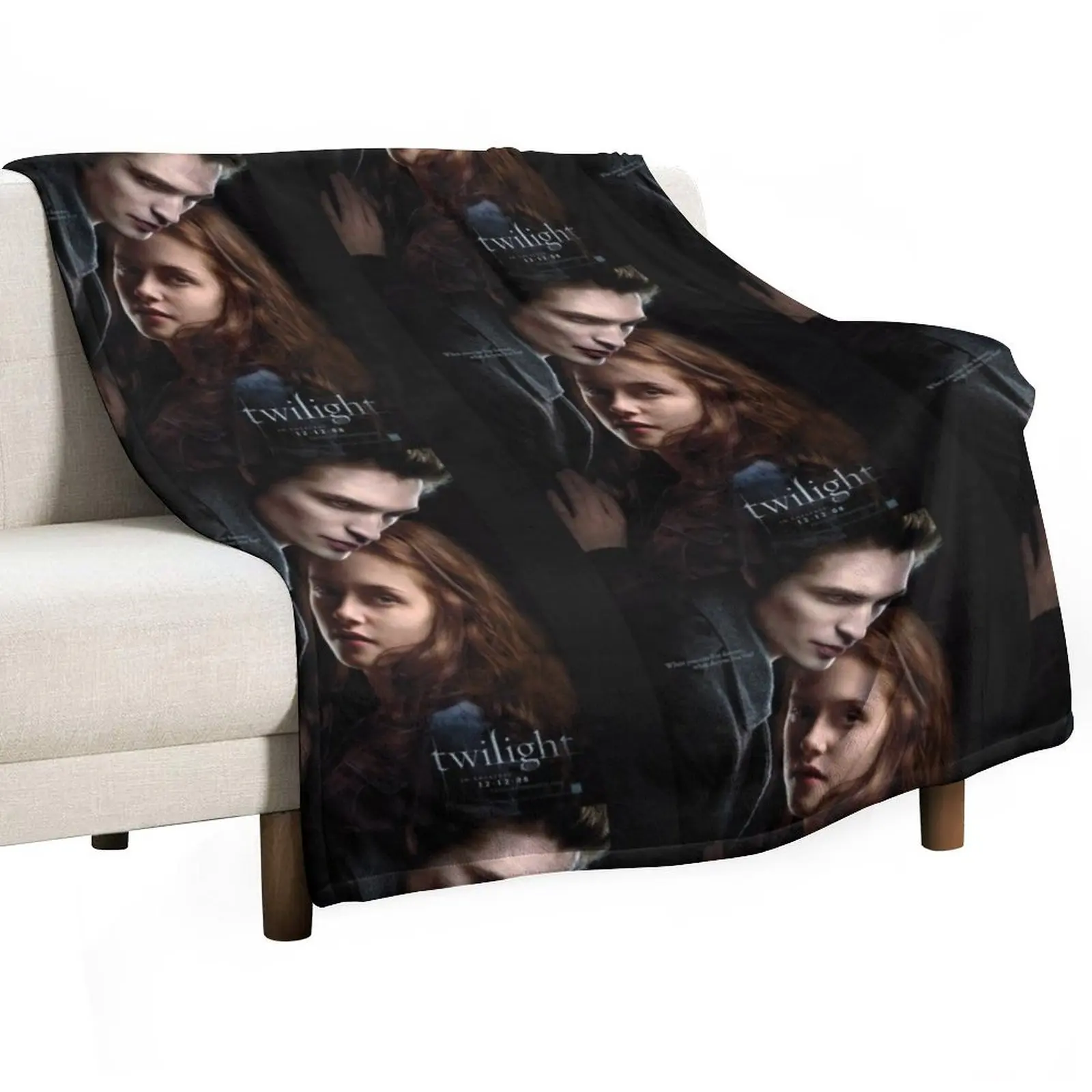 Twilight Classic Throw Blanket wednesday Plaid on the sofa Blankets