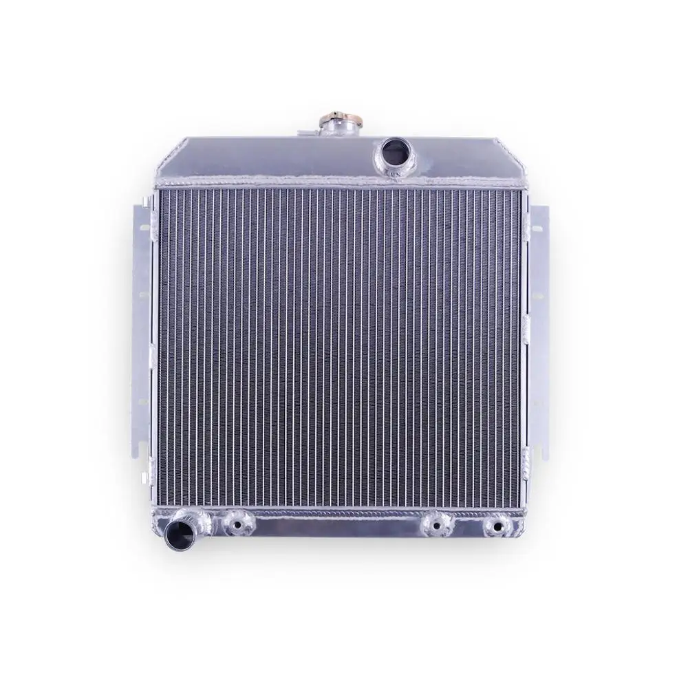 S-0025 Núcleo de 3 filas para Plymouth Valiant Barracuda L6 V8/Dodge Dart 2.8L 3.7L 4.5L1963-1966 Radiador de aluminio