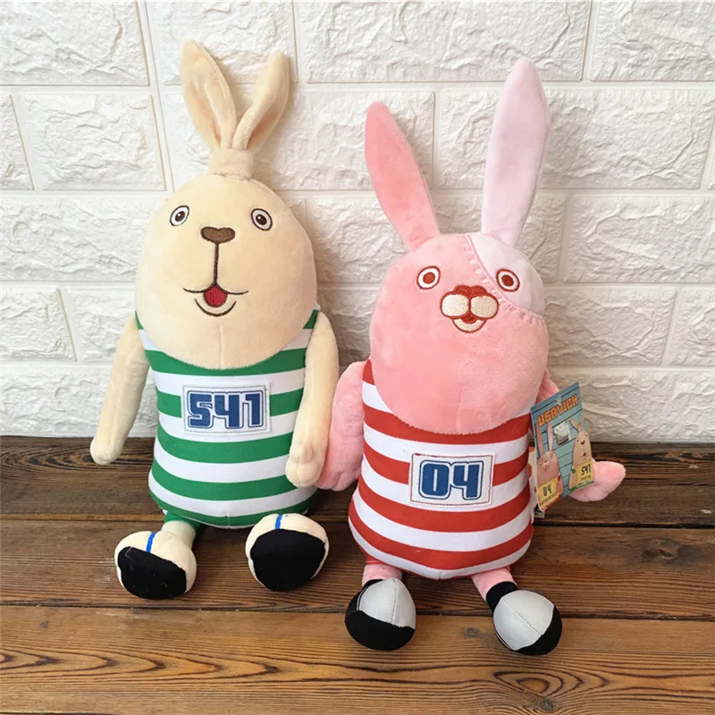 Cartoon Usavich Prison Rabbit Plush Toys Cute Soft Stuffed t bunny Dolls For Kid Birthday Gift