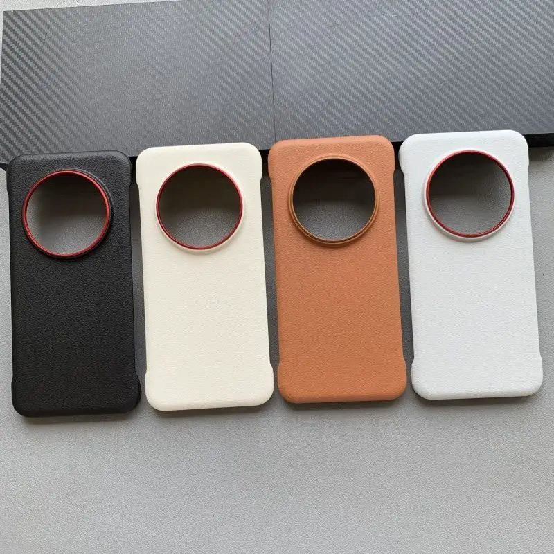 Per Honor Magic 7 Pro Custodia in pelle di lusso senza bordi Cover posteriore ultrasottile per Honor Magic 7 Pro PC Paraurti antiurto Funda