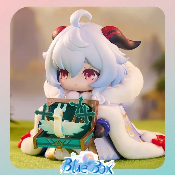 

Authentic Genshin Impact Childhood Ganyu Chibi Figure APEX Official Static Model PVC Collectible In Stock Cute Birthday Gift