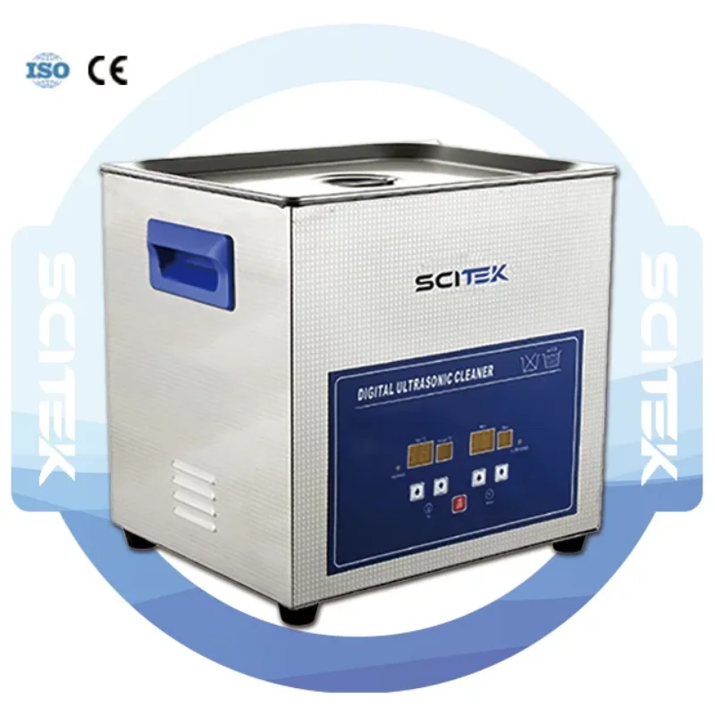SCITEK 4.8L Digital Bath Ultrasound Jewelry Cleaner Machine Stainless Steel OEM Customizable For Sale