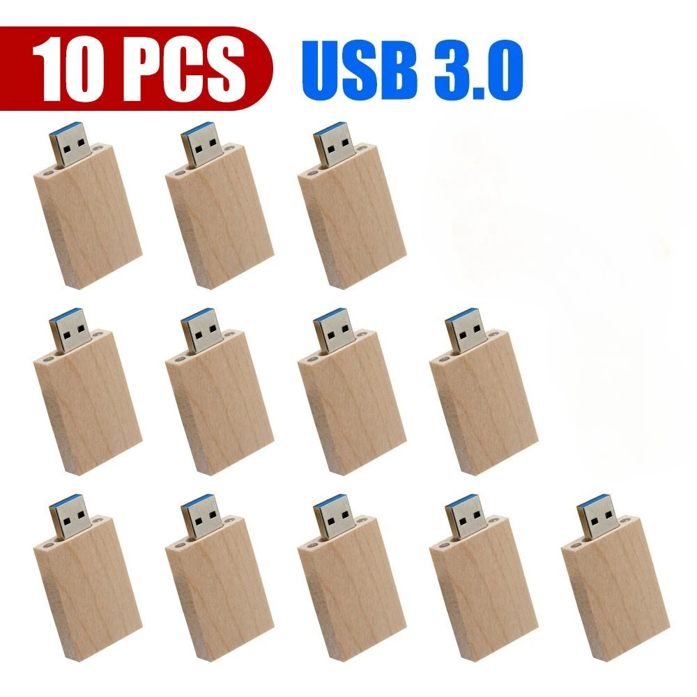 

10 шт./лот, бесплатный индивидуальный логотип, USB-флешка, 8 ГБ, деревянная карта памяти, креативные подарки, ручка-накопитель, 32 ГБ, кленовый флэш-накопитель, Cle USB-накопитель