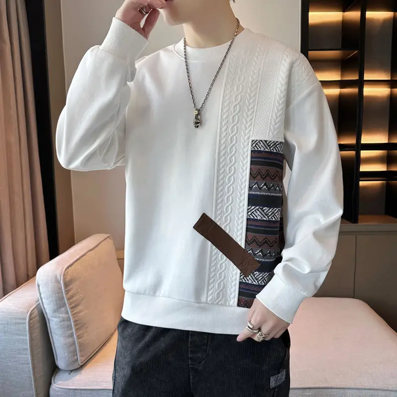 Felpe grafiche da uomo streetwear divertente caldo di alta qualità autunno inverno harajuku moda Y2k vintage anni '90 pullover uomo nero