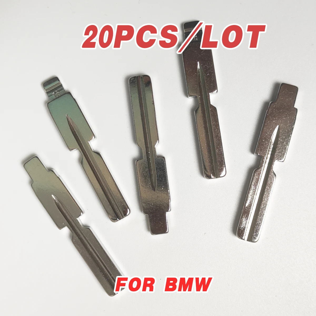 

10pcs 20pcs Uncut flip Metal key blade 18# HU58 for BMW for KD keydiy xhorse VVDI remotes universal No.18