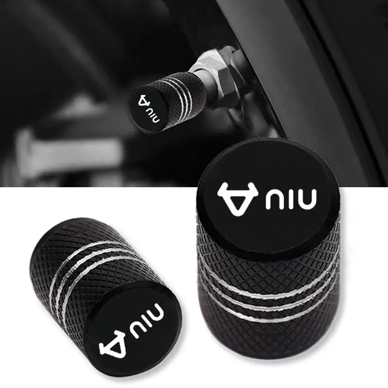 

for NIU M1 M+ N1S NGT N1 U1 U+ US U+a U+b UQI Motorcycle Tyre Valve CNC Aluminum Tire Air Port Stem Cover Cap Accessories