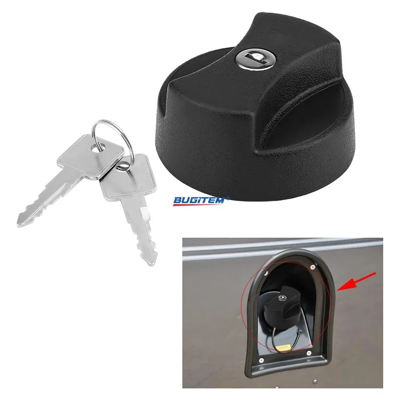New STC4072 Fuel Tank Cap Car Fuel Filler Cap Locking With 2 Keys For Land Rover Defender 87-98