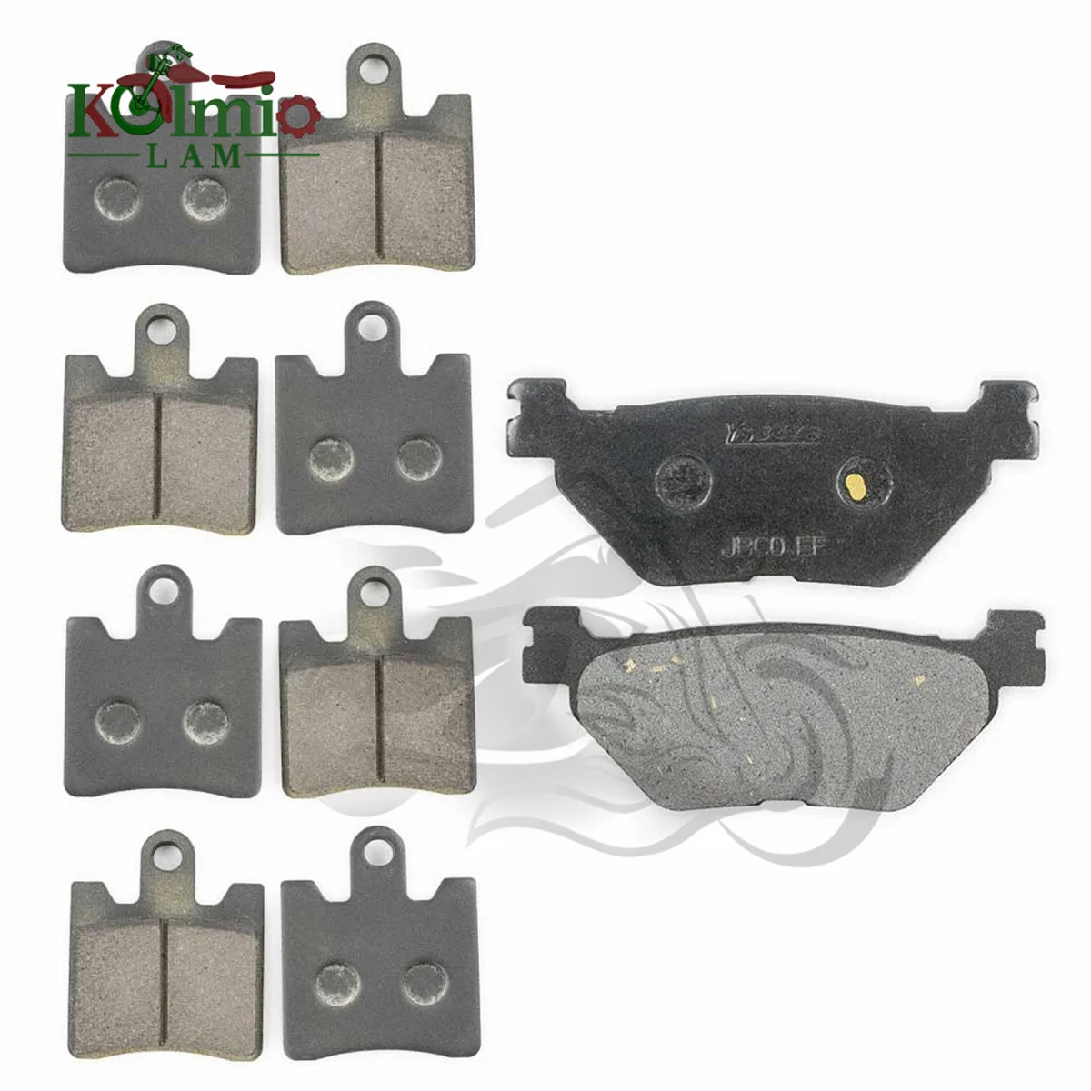 Fit for 2006 - 2019 Yamaha FJR1300A 2007 2008 2009 2010 Motorcycle Front Rear Brake Pad FJR1300 A ES 2011 2012 2013 2014 2015