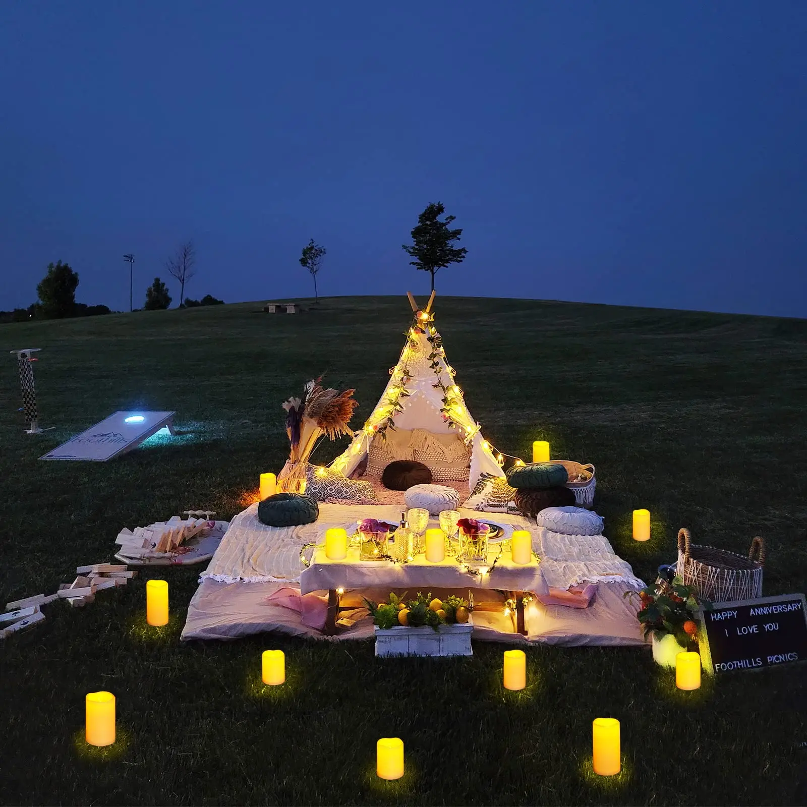 4/12Pcs Flameless Flickering Led Candles Light WIth Remote Control Tealight Led Battery Candles Lamp Home Decor for Home Wedding image 5