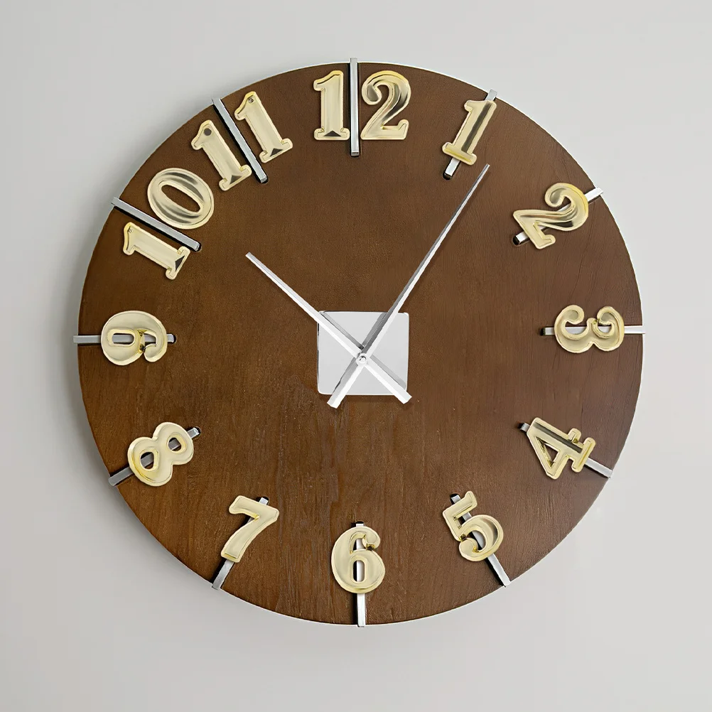 

4 set Arabic Numeral Plates Diy Kit For Wall Clock Face Replacement Clock Numbers Kit Easy To Assemble