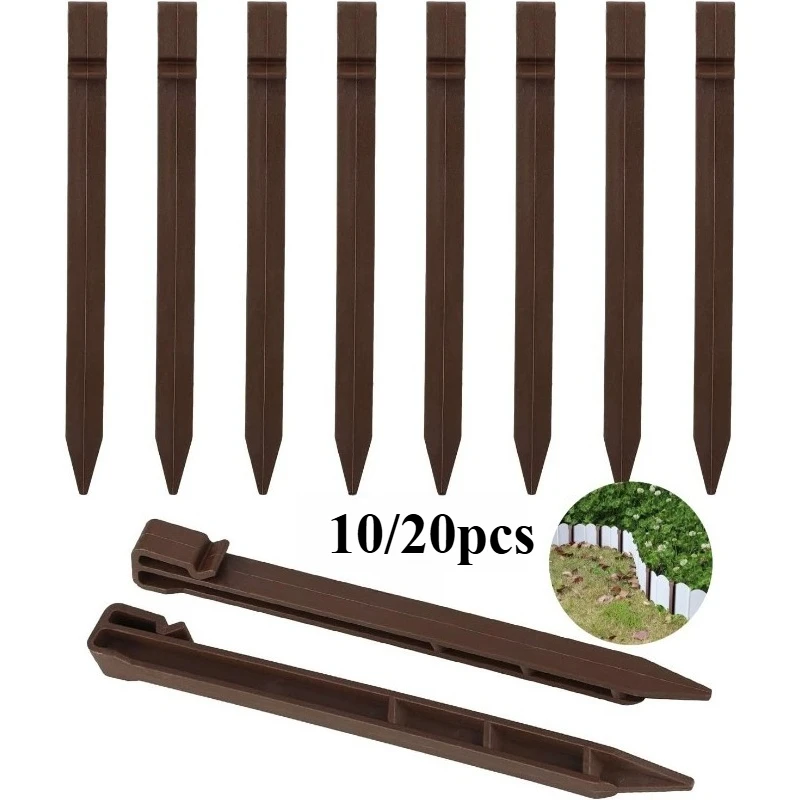 10/20pcs 25cm Hard Plastic Nails for Tent Ground Anchor Pile Floor Sticks Cover Multifunctional Tent Pegs Gardening Supplies