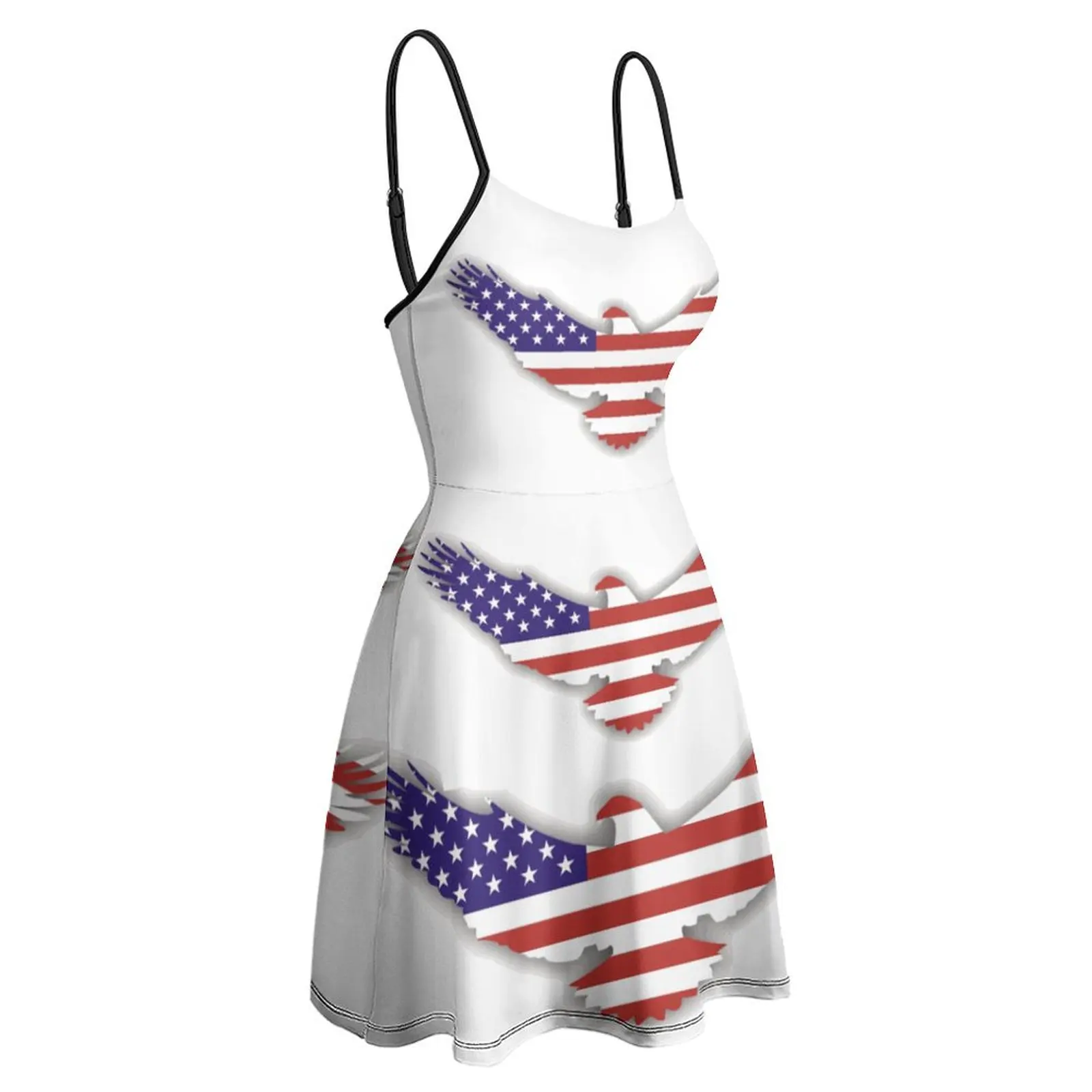 USA Feel on Eagle-Robe à bretelles pour femmes, robe sexy pour femmes, robes de cocktail cool, offre spéciale