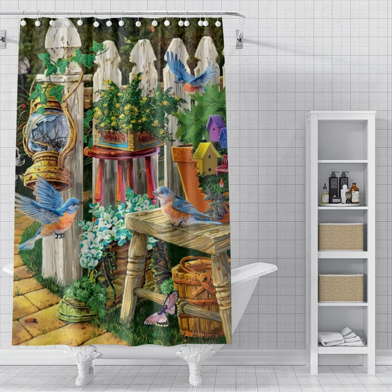 home shower curtains for bathroom waterproof fabric Natural Animal Style bathroom Curtains modern shower curtain 180x200 240x200