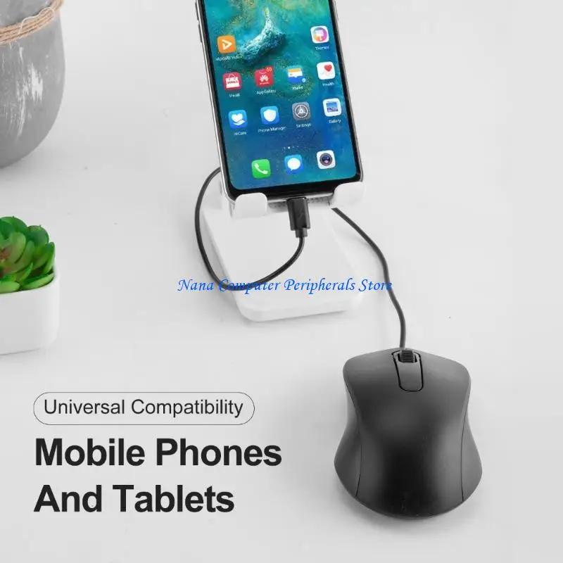 F68C Type C Mouse Gaming USB C мыши 3 кнопки 1000 дюйм, регулируемая чувствительность