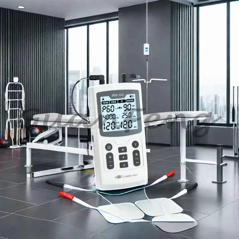 4-in-1 Digital Therapy Machine Multi Function Massage Device for Body Muscle Relief