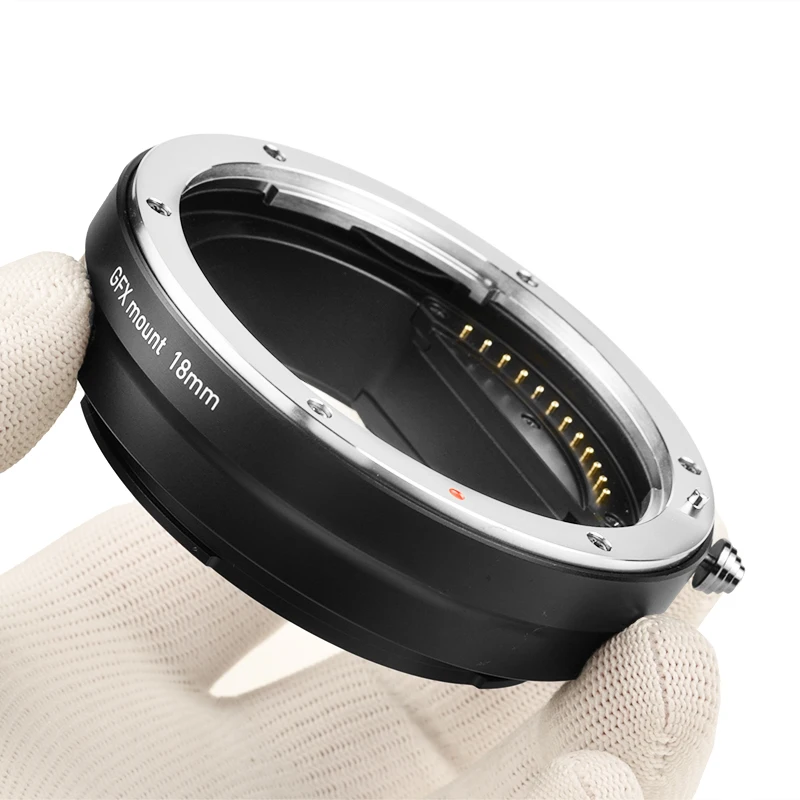 Автоматическая удлинительная трубка для макросов VLOGMAGIC 18 мм Pro для камер FUJIFILM с G-Mount Серия GFX50 и GFX100