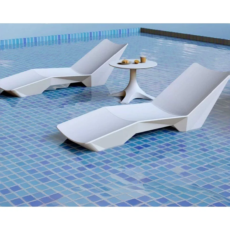 Outdoor Courtyard Balcony Lounges, Garden Pool Beach Nap Loungers