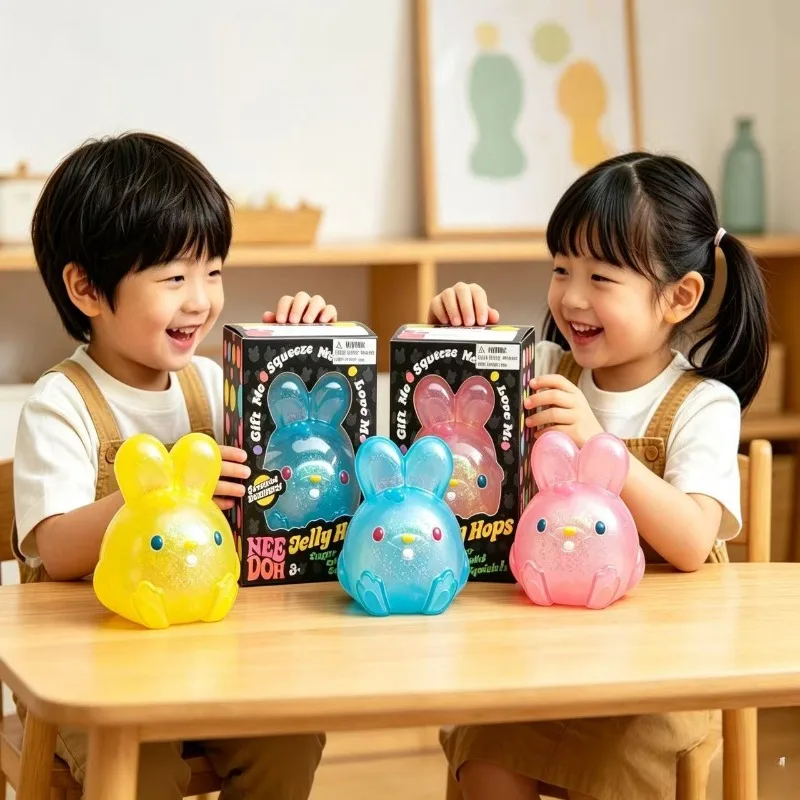 Schylling NeeDoh Nice Cube Sensory Fidget SquishyToy Stress Relief Cube Anti-Anxiety Squeeze Toy for Focus ADHD Autism Support