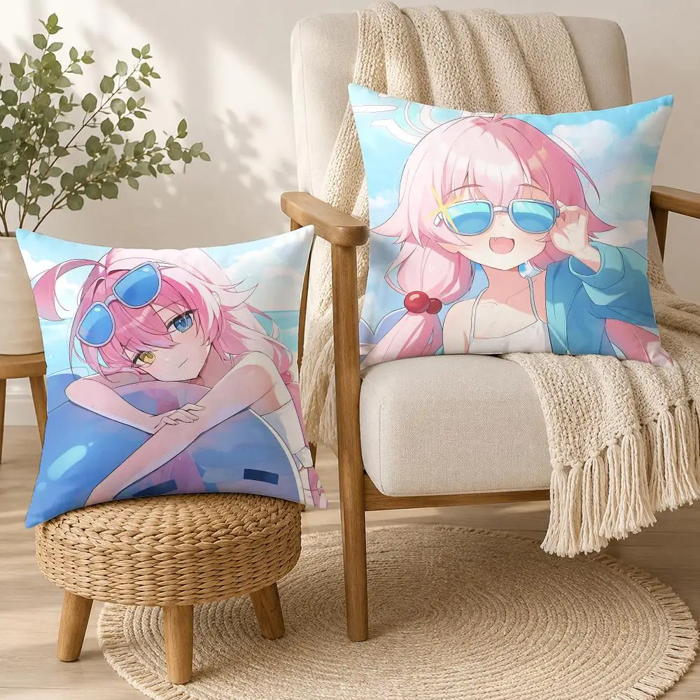 T-Takanashi Hoshino Cushion Cover Square Decorative Throw Pillow 40x40cm For Sofa Bedroom Living Room Home Decor