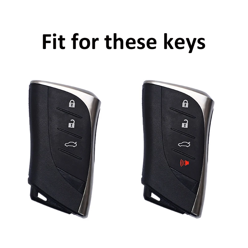 For Lexus ES GS IS GX LS500H ES200 ES300H ES350 UX200 LC500 TPU Car Key Cover Case Auto Shell Holder Keychain Accessories