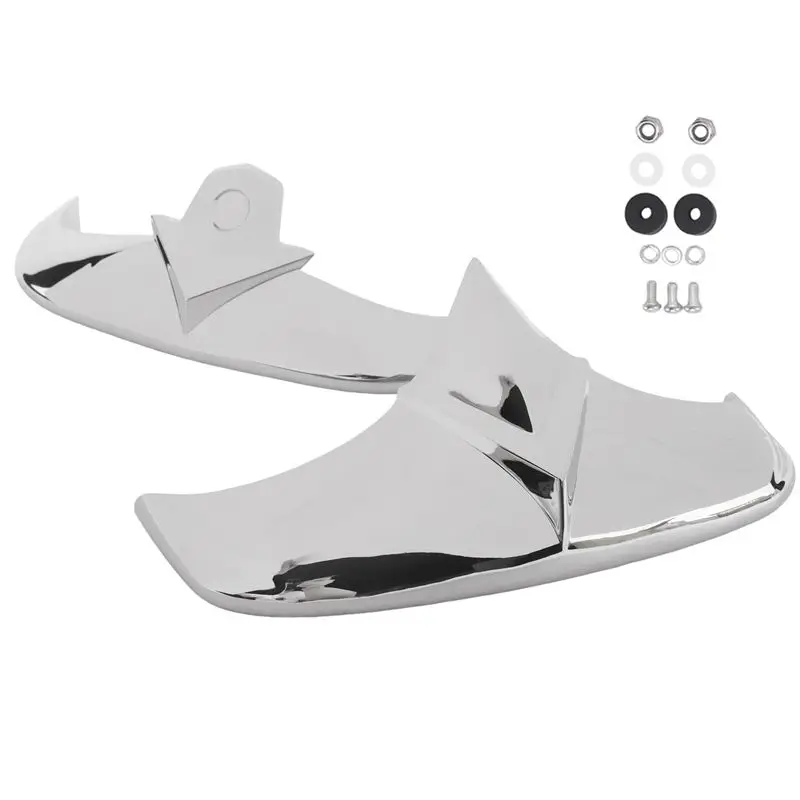 

A85E-Chrome Trim Kit For FLSTS Front Rear Fender Tips- Heritage Springer Style