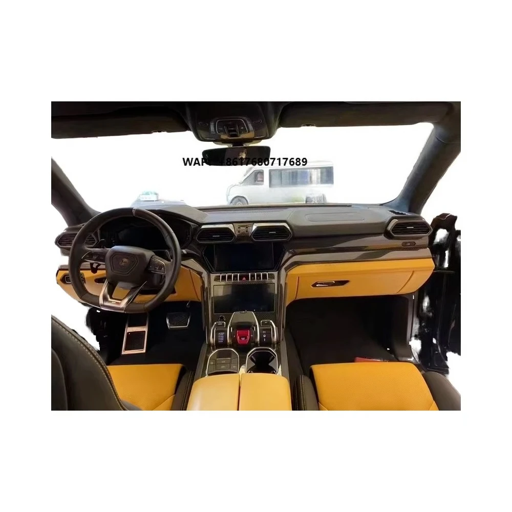 FOR URUS Body Kit URUS Upgraded Carbon Fiber Style Interior Sticker Plus Replacement