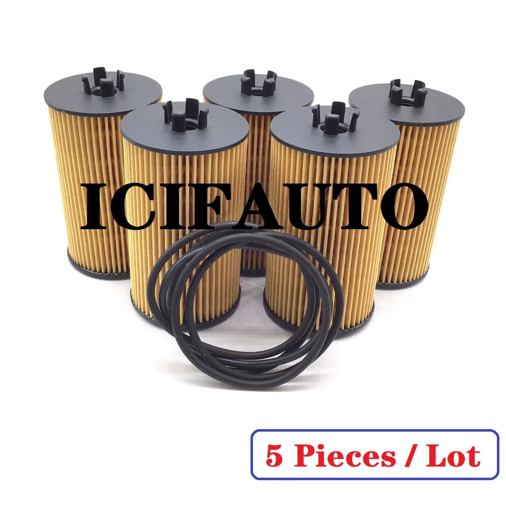 5 x Oil Filter for Alfa Romeo Chevrolet Fiat Opel Vauxhall Saab Suzuki OEM: 55594651, 71744410 , 5650359, 95526685 , 55353324