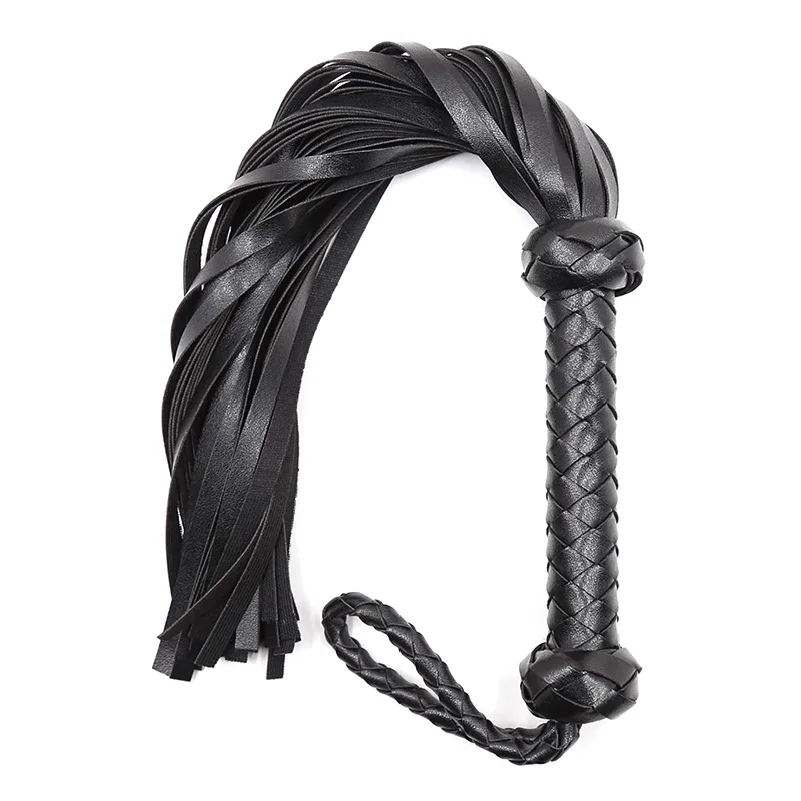 Horse Whip Riding Crop Equestrian Faux Leather Whip Horse Equipment Whip Training Horse Riding Whip for Couples view 2