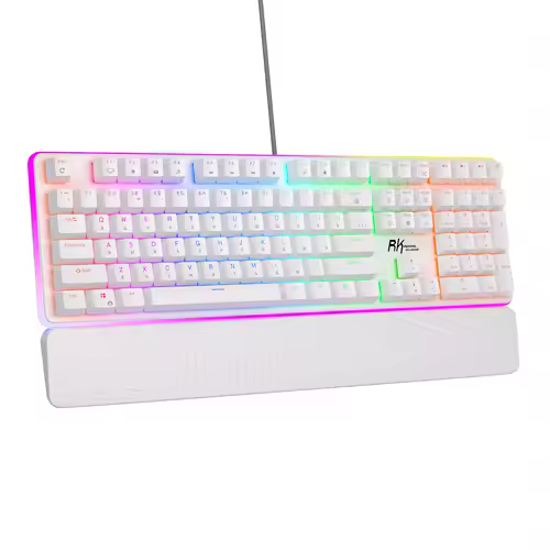 RK ROYAL KLUDGE RK918 RGB Backlight Wired Gaming Mechanical Keyboard 108 Keys Anti-Ghosting with Large LED Sorrounding Side Lamp - Image 14