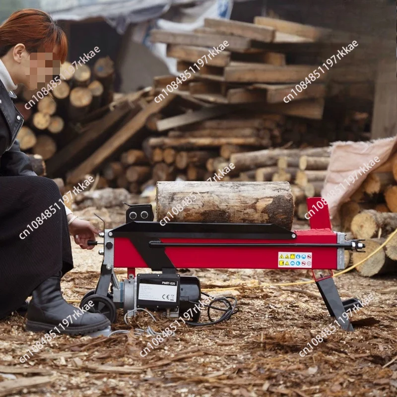 Electric Wood Splitting Machine 4T 6T 8T Wood Splitter Wood Chopping Machine Household Firewood Splitting Artifact