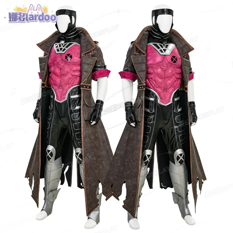 

Костюм для косплея Гамбит, униформа Game Rivals, для Хэллоуина, карнавала, вечеринки, Рождества, ролевых игр