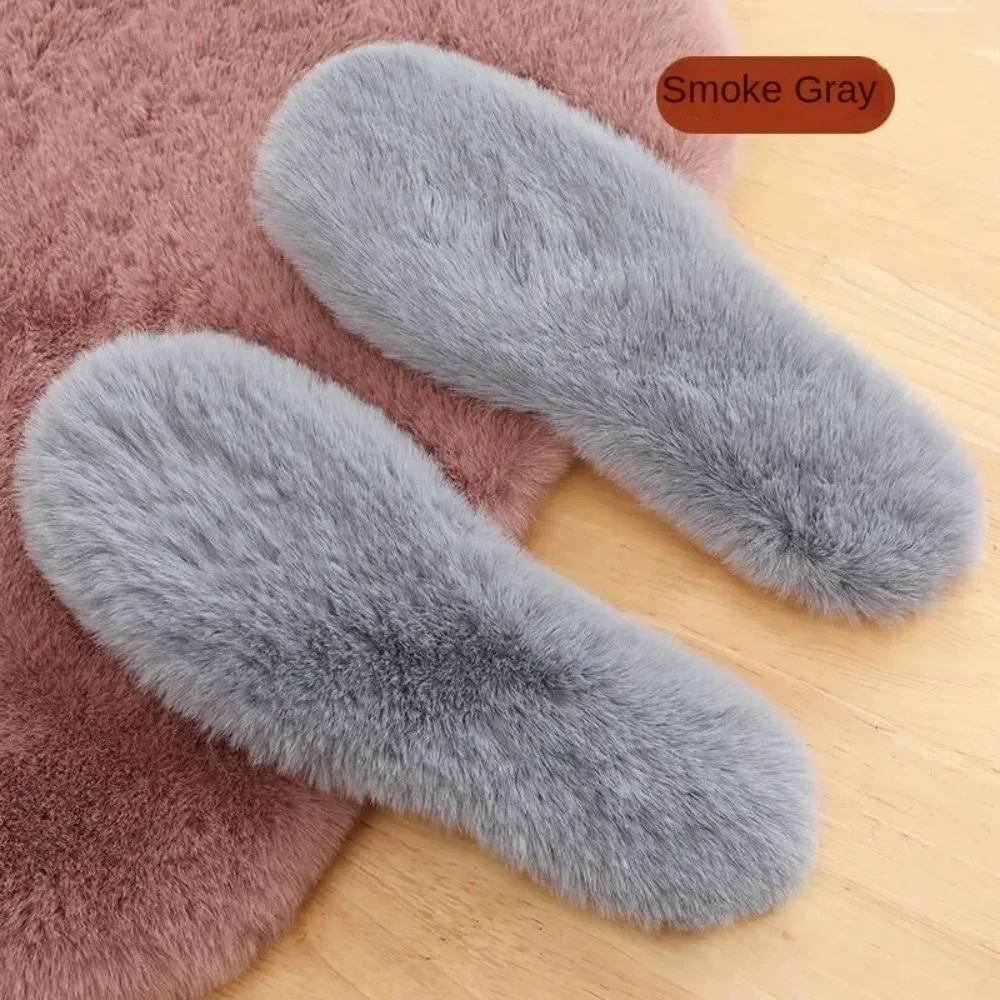 

Thicken Wool Heating Insole Odorproof Breathable Imitation Rabbit Fur Insoles Warm AbsorbSweat Winter Snow Boots Insoles