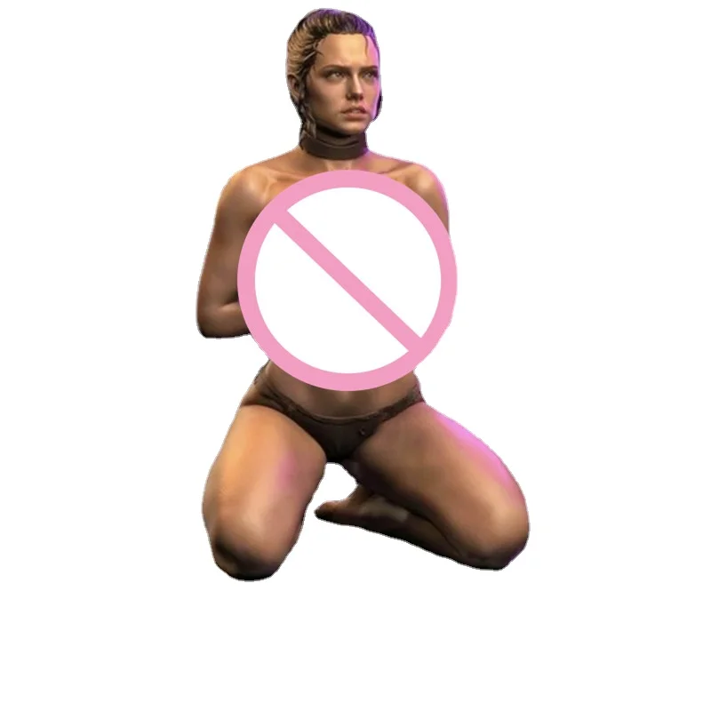 

Resin Figure 1/24 Scale A Woman Without Freedom Scene Assembly Model Kit Unassembled and Unpainted Statuettes Toys
