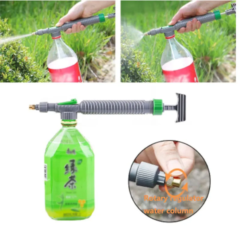 

Manual High Pressure Air Pump Sprayer Adjustable Drink Bottle Spray Head Nozzle Garden Watering Tool Sprayer Agriculture Tools