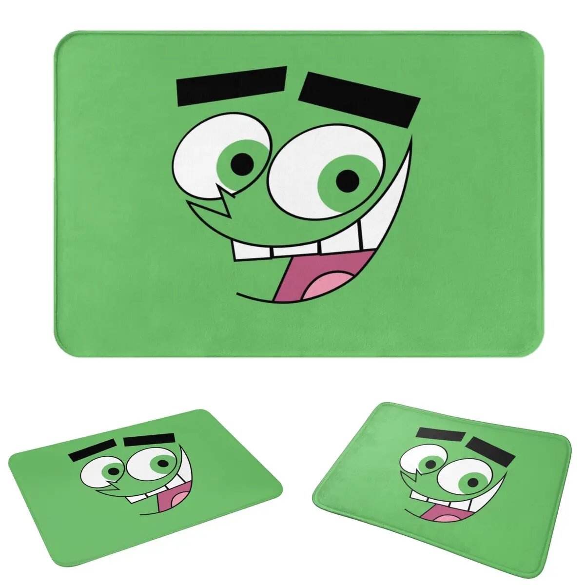 Fairly Oddparents Cosmo Doormat Dust-proo Carpet Rug Kitchen Entrance Home Floor Mat for Bedroom Footpad Mats